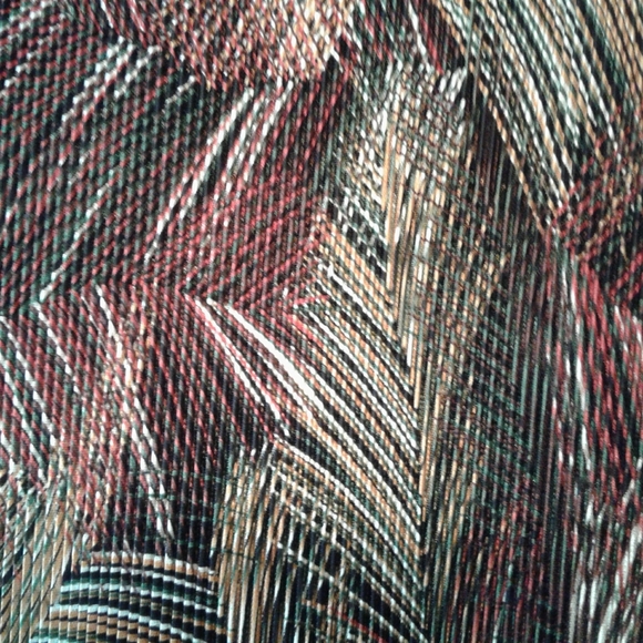 Plisse multi colour tank Top - Picture 3 of 4